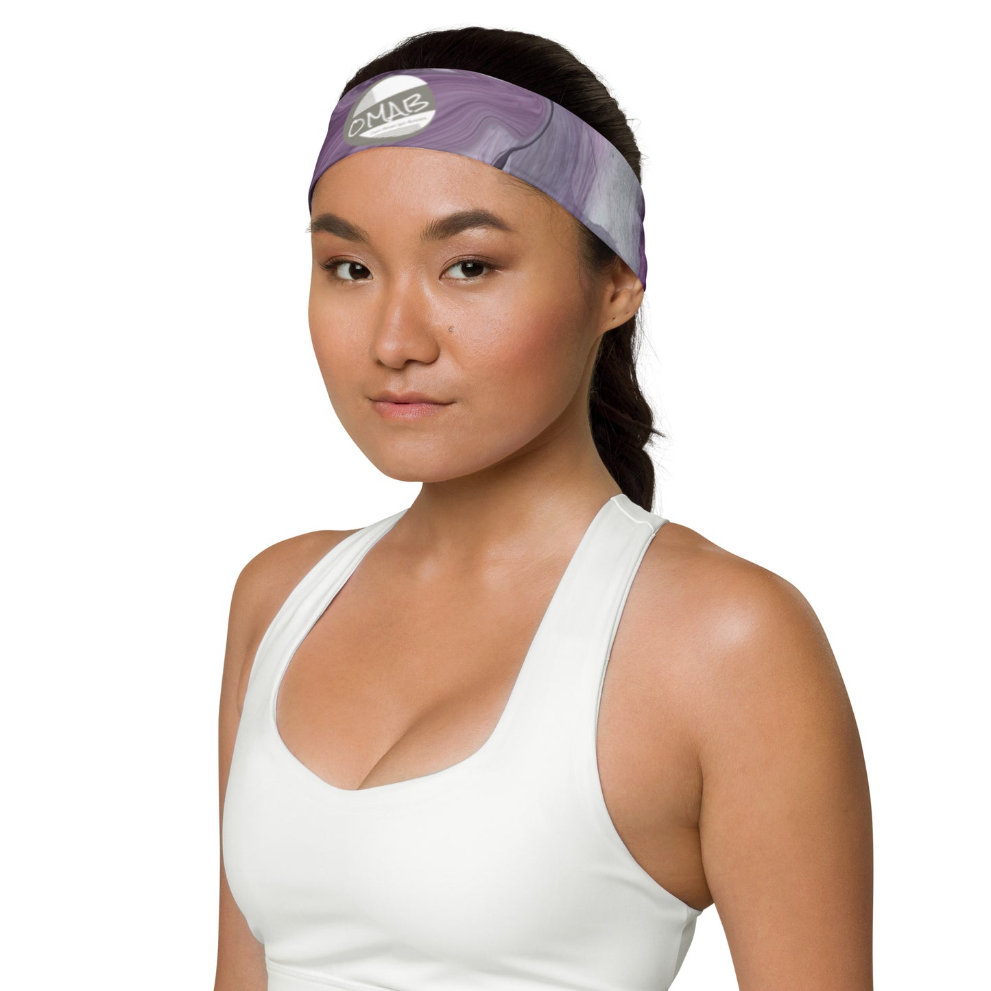 Purple swirl OMAB Headband