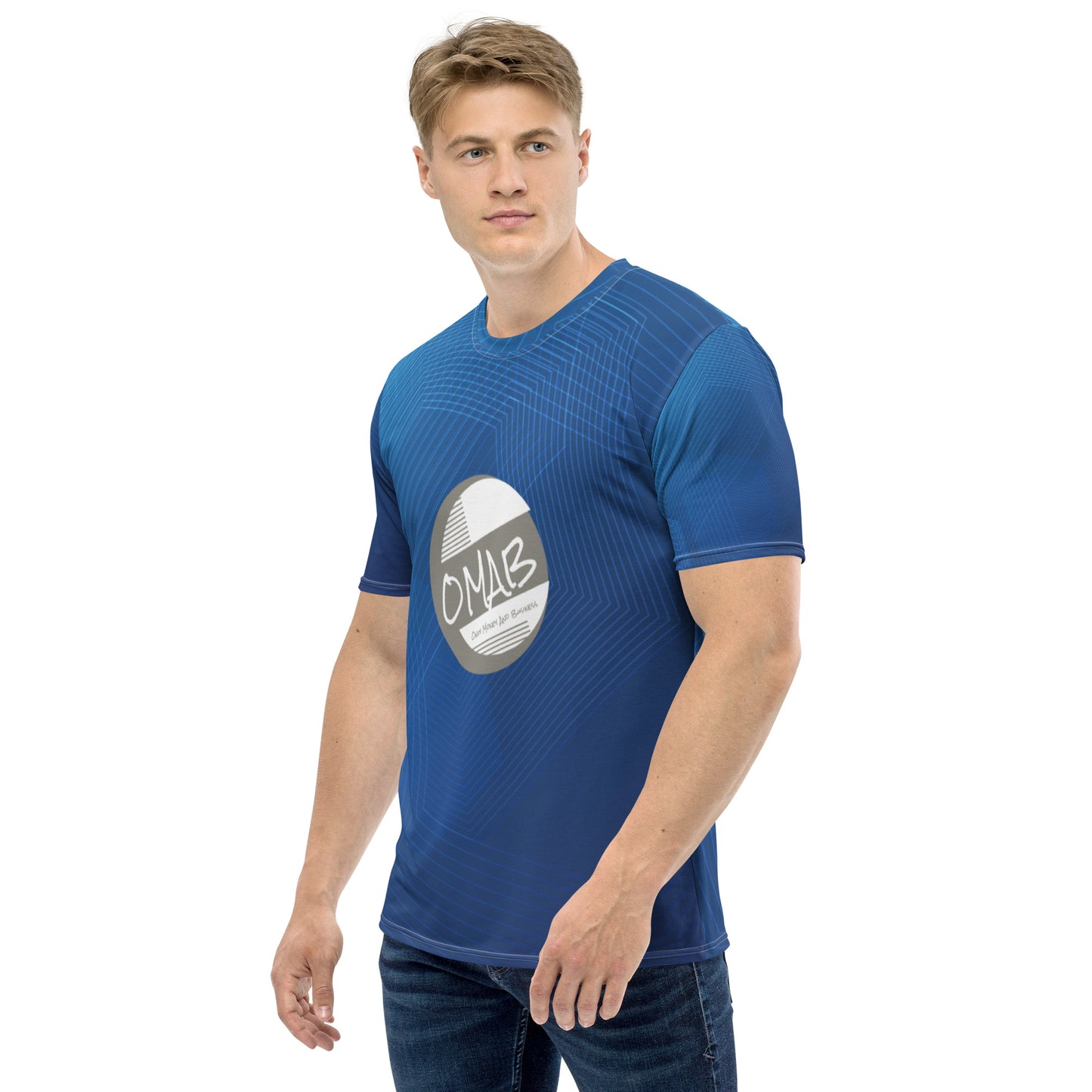 Blue OMAB Men's t-shirt