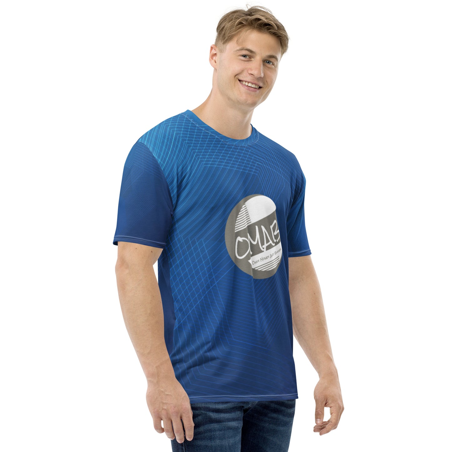 Blue OMAB Men's t-shirt