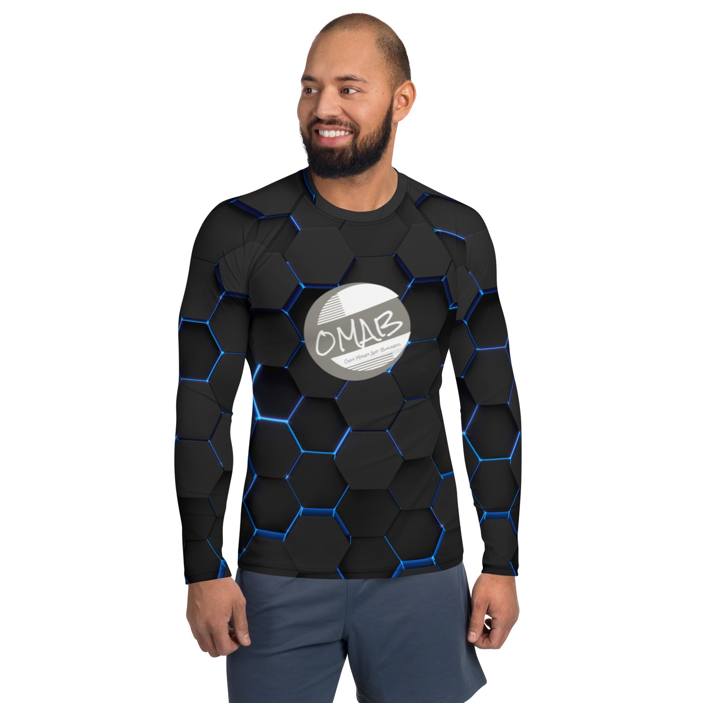 3D OMAB Men's Rash Guard