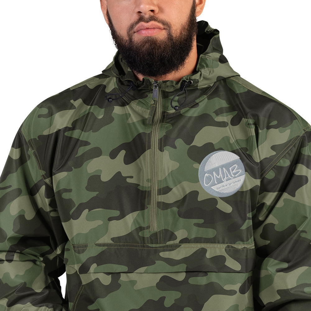 OMAB Embroidered Champion Packable Jacket