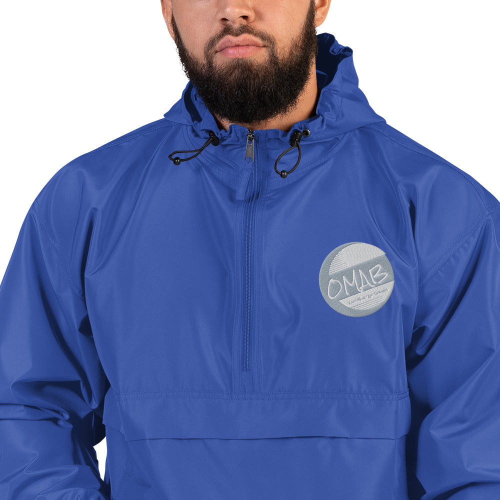 OMAB Embroidered Champion Packable Jacket