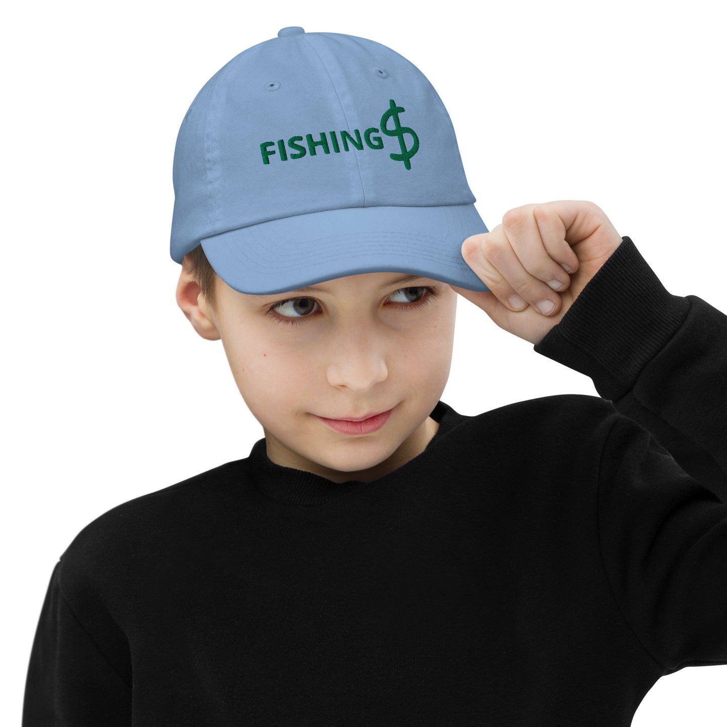 Fishing Youth baseball cap