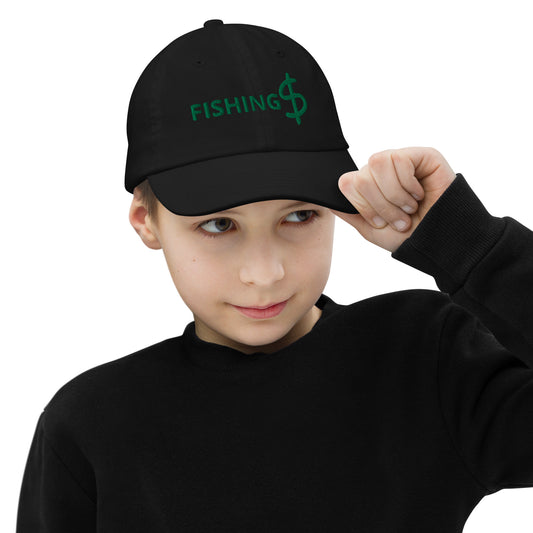 Fishing Youth baseball cap