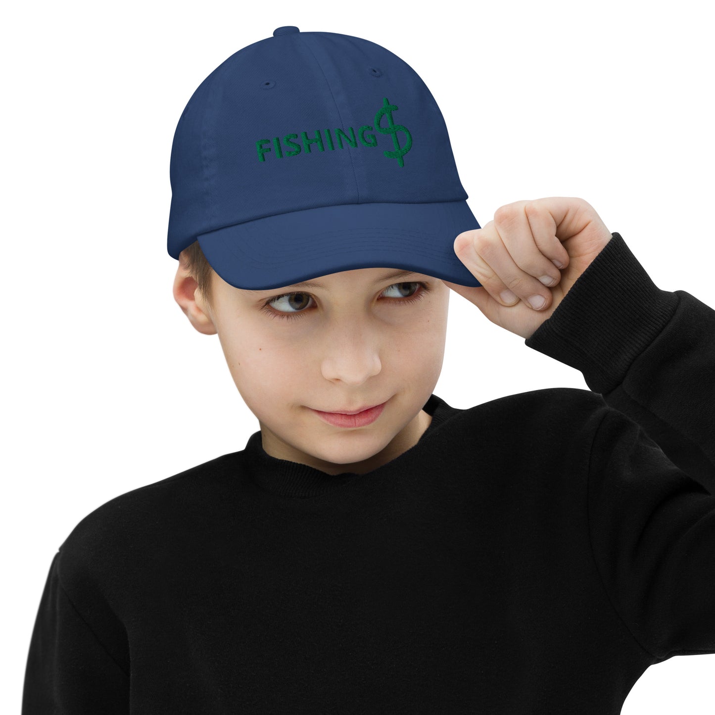 Fishing Youth baseball cap