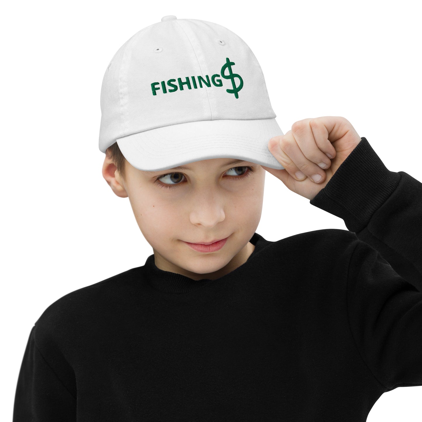 Fishing Youth baseball cap